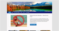 Desktop Screenshot of lifeafter40.net
